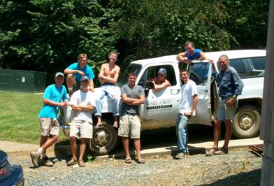 Wake Forest Field School participants, 2001